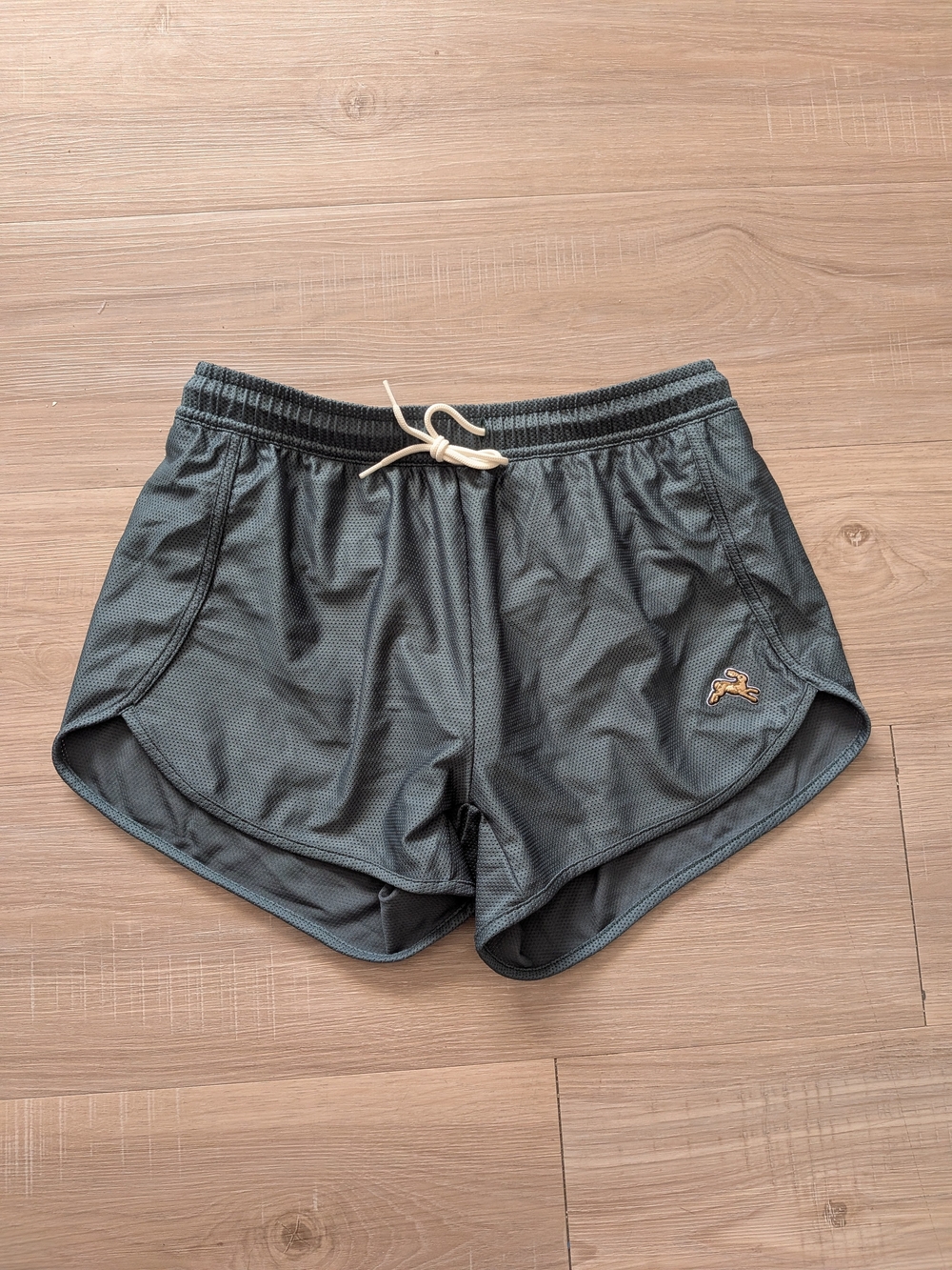Tracksmith Women's Gray Active Mesh Shorts - Lightweight Performance